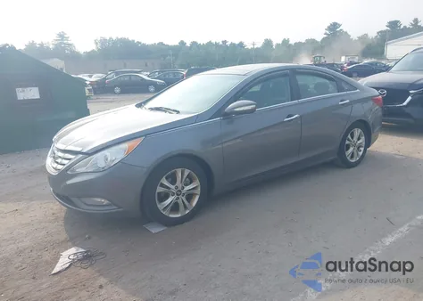 2012 Hyundai Sonata Limited из США, поврежденный, VIN 5NPEC4AC8CH350710